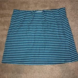 Frankie’s Bikini Blue Striped Terry Windward Skirt
